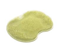 BYYLECL Shower Foot Scrubber Mat, Foot or Back Scrubber for Shower, Wall Mounted Non-Slip Suction Cups, for Improve Foots Circulation & Soothes Tired Feet Green