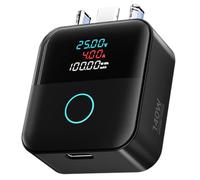 BYYLECL Smart Auto Stop Charging Adapter, Portable Fully Charged Automatic Disconnector,140w Fast Charging Full Charged Separator with Real-Time Monitoring 5.6x4.4x2.1cm