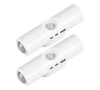 BYYLECL Sports Sensor LED Smart Lights, USB Rechargeable Stick-On Magnetic Wall Mounted 3 Color Dimmable Light for Living Room, Bedroom, Stairs, Hallway 10x3cm