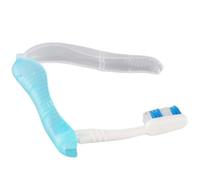 BYYLECL Travel Toothbrush, Folding Toothbrush, Adult Portable Soft Small Foldable Toothbrushes for Camping Hiking Traveling 10.9cm