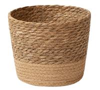 BYYLECL Woven Planter Basket, Natural Seagrass Basket, 3 Sizes Natural Seagrass Woven Plant Pots Flower Pots Baskets for Indoor Plant Decorative Garden Planter Large Size