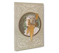 Byzantine By Alphonse Mucha Canvas Print | Gallery Wrapped 30mm Frame Wall Art | 30x20 inches | Ready to Hang | Classic Picture | Living Room Bedroom Lounge Office