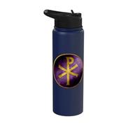 Byzantine Chi-Ro Roman Empire Stainless Steel Insulated Water Bottle