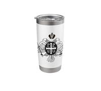 Byzantine Double-Headed Eagle Stainless Steel Insulated Tumbler