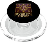 Byzantine Empire Flag Constantinople and Byzantium PopSockets PopGrip for MagSafe