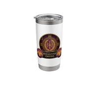 Byzantine Empire Late Roman Empire Chi Rho Symbol Stainless Steel Insulated Tumbler