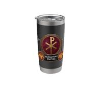 Byzantine Empire Varangian Guard Symbol Stainless Steel Insulated Tumbler