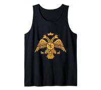 Byzantium Greek Orthodox Imperial Eagle Byzantine Empire Tank Top