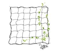 BYZESTY Hydroponics Growroom Scrog Net, 1 x 1 m Scrog Net, Hydroponic Scrog Net, Elastic Trellis Net, Plant Support Net, Trellis Net, Grow Tent Net for Plant Tent, Climbing Plants, Grow Tent