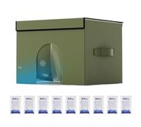 Byzieir Closed Summer Cat Fresh House - Cool Kennel for Puppies and Cats at Home - Coolers for Indoor Outdoor Car Balcony Terrace