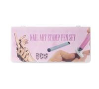 Byzieir Nail Stamp Pen | Stamping Tool for Nails - Stamper Professional Applicator Manicure Tool for Women Girls Kids Practice Decoration Home Salon