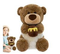 Byzieir Plush Bear, Cartoon Animal Holding a Pot, Cute Bear | for the Home, Car, Bedroom, Living Room, Office, Sofa, Chair, Decoration