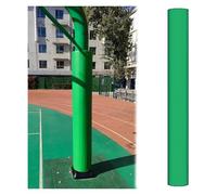 BYZOMU All-Weather Basketball Hoop Post Padding, Removable Basement Pole Wrap Column Foam For Player/Kids Protection, Fits 4" 5" 6" 8" Dia Round Poles(Green,Dia 8 7/10inch)