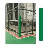 BYZOMU Basketball Hoop Padding For Pole Outdoor, Customizable Poles Padding Wrap Around, Outdoor & Indoor Pole Foam Padding For Dia 4 5 6 8 IN Post, Black Blue Green Yellow(Green,Dia (8 7/10in))