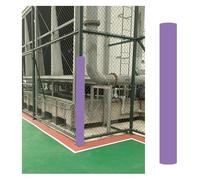 BYZOMU Basketball Hoop Padding For Pole Outdoor, Customizable Poles Padding Wrap Around, Outdoor & Indoor Pole Foam Padding For Dia 4 5 6 8 IN Post, Black Blue Green Yellow(Purple,Dia (8 7/10in))