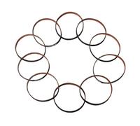 BZ 3D 10 X 188mm GT2 Closed Loop Timing Belt 6mm Width,Upgrade Nylon Tooth Surface Non-Slip Version for Voron 2.4 and Other 3D Printers,CNC.