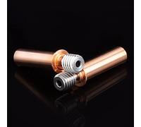 BZ 3D CR-6 SE Bimetal Heatbreak,Upgrade Ender 3 Neo Copper+Titanium Alloy All Metal Bi-Metal Heat Break for CR6 SE/Max/CR-5 Pro/CR10 Smart/Ender 3 Neo/V2 Neo/Max Neo Hotend.
