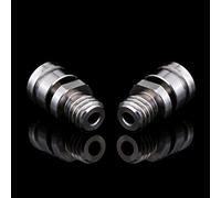 BZ 3D Ender 3 All Metal Hotend Titanium Alloy Heatbreak for All Metal Hotend Ender 3/Ender 3 V2/Ender 5/CR-10 Series/CR-10S Pro/CR-6 SE/Max/Ender 3 Neo Heat Break 1.75mm Filament Smooth.(2PCS)