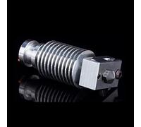 BZ 3D V6 All Metal Hotend,V6 Heater Block,Hardened Steel Nozzle 0.4mm,Titanium Alloy Heatbreak For V6 Hotend,Prusa i3 MK3S MK3 MK2 MK2S 3D Printer Hotend.