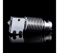 BZ 3D V6 Volcano All Metal Hotend High Flow,Volcano Hardened Steel Nozzle 0.4mm,Titanium Alloy Heatbreak,Heater Block Aluminum for V6 Volcano Hotend Kit,Titan,Dual Drive Extruder.