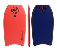 BZ Bodyboards Boogie Board Advantage EPS Core, HDPE Slick, Crescent Tail, Graphic Slick, Includes Leash for Men, Women, Kids - Durable, Surfing Waves Ocean Summer Fun Beach Water Body Board