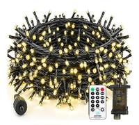 Bzavor 35M/114FT 300 LED Fairy Lights Plug with Timer/Remote, Memory Function IP65 Waterproof Valentine Decorations Valentine Gifts Outdoor String Lights Mains Powered for Wedding Decoration Bedroom