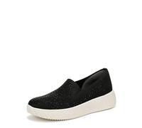 Bzees For Lifestride Women's Wednesday Bright Rhinestone Slip-on Sneakers, Black, 4.5 UK