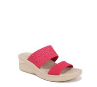 BZees LifeStride Women's Sienna Bright Machine Washable Comfort Wedge Sandal, Magenta Pink, 6.5 UK