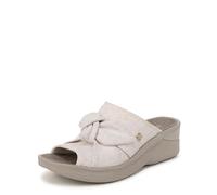 BZees LifeStride Women's Smile Slingbacks Wedge Sandal, Cream, 4.5 UK