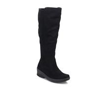 BZees Women's Brandy Knee High Boots, Black, 6.5 UK