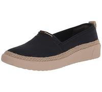 BZees Women's Maui Slip-on Loafer, Navy Blazer Palm Leaf, 6.5 UK