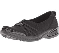 BZees Women's Niche Ballet Flat, Black, 6 UK