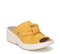 BZees Women's Smile Wedge Sandal, Mimosa, 6 UK