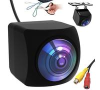 Bzgnl AHD 720P/1080P Backup Cameras for Car with Dynamic Trajectory Guide Line,170° Wide Angle RCA Rearview Reversing IP69K Waterproof Camera Night Vision Reverse Rear View Cameras for Vehicle SUV RV