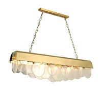 BZGPMFUD Chandelier Art Personalized Dining Room Pendant Light Post Modern Simple Lamp Home Hong Kong Style(105cm)