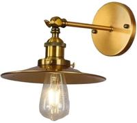 BZGPMFUD Wall Lamps Sconces Retro Adjustable Light E27 Indoor Sturdy Bronze Sconces Compatible with Kitchen Island Living Room Bedroom Dining
