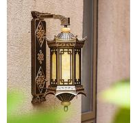 BZGPMFUD Wall Lamps Sconces Wall Lantern Garden Ancient Exterior Wall Mount Lamp Cloud Stone Porch Lights for Garage Entryway