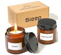 Bzhui Sleep Candles Gifts for Women, Lavender Scented Candles Gift Set for Anxiety, Lavender Promotes Sleep, Chamomile Relieves Stress, Relaxation/Birthday Gifts for Women…