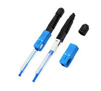 Bziwhniut Fiber Optics Fast Connectors with Pre-Polishes Splices, SCUPC | on Design 5pcs / Pack