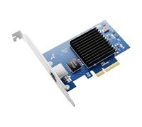 BZIZU 10Gb PCIe NIC Network Card, RJ45 Ethernet Adapter, Aquantia AQC107 | Multi-gigabit 10G 5G 2.5G 1G 100M over Cat6a copper, NBASE-T 802.3an, PCIe Gen3 x4, Windows 11 and Linux, low profile bracket