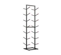 BZJPRFC 4/5/6/7-Layer Skateboard Rack Floor Stand,Surfboard/Skiboard Display Rack,Double-sided Sports Equipment Shelf,for Homes Garages Clubs Skate Shops(Black,150x45x37cm)