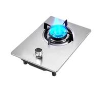 BZJPRFC 43cm Gas Stove 1 Burner,kitchen Counter Top Stove 3.8KW Gas,Stainless Steel Catering Indoor Regulators,with Flameout Protection,for Home Kitchen(NG)