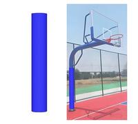 BZJPRFC 5.9 Ft Tall Basketball Hoop Anti-collision Pads,Round Pole Wrap Around for Basement,Safety Pole Padding Attachment,PU Leather Surface,for Home Gym Playground(Blue,Diameter 5.5inch)