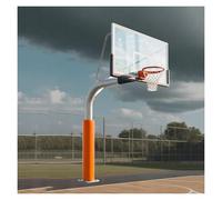 BZJPRFC 5.9Ft Tall Basketball Pole Padding,Outdoor Round Post Wraps,Safety Pole Padding Attachment,Applicable To Circumference 14.1"-27.2" Pillar(Orange,Diameter 6.5inch)