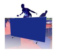 BZJPRFC Foldable Table Tennis Baffle,Ping Pong Field Fence Surround Block,Galvanized Steel Pipe Frame,Easy to Set Up,for Indoor and Outdoor Use(6 pieces)