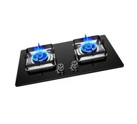 BZJPRFC Gas Stove 72cm,5.2KW Kitchen Counter Top Stove,Catering Indoor Regulators,with Flameout Protection,for Natural Gas/liquefied Petroleum Gas(LPG)