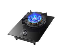 BZJPRFC Gas Stove,kitchen Counter Top Stove 5.2KW Gas,Gas/LP Gas Conversion Stove,Catering Indoor Regulators,with Flameout Protection,for Home Kitchen(NG)