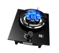 BZJPRFC Portable Gas Stove, 5.2KW 9-chamber High Flame, Timer Function, LPG/natural Gas Kit, With Flameout Protection (Size : NG)