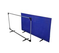 BZJPRFC Portable Table Tennis Baffle,Foldable Heavy-Duty Baffles Around Courts,Stainless Steel Pipe Frame,Easy to Set Up,for Quicker and Easier Pick Up Balls(2 pieces)