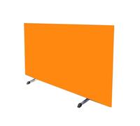 BZJPRFC Table Tennis Baffle,Ping Pong Baffle and Surround Block,Temporary Partition Screens,Foldable Easy to Set Up,for Indoor and Outdoor Use(Orange,6 pieces)